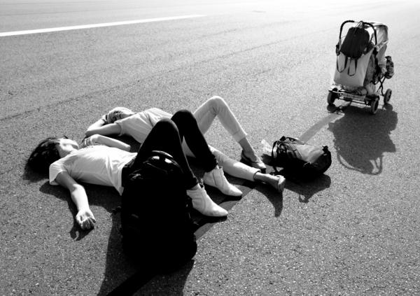 Auf den Fotos findet ihr Jenny, Sonja und Kaspar und nicht unsere Gesprächsrunde. Foto: Frederique Defossez.